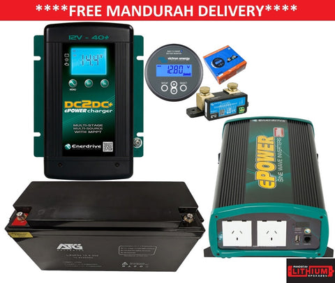 200AH ATG Lithium Vehicle Package with 2000w Inverter 200AH ATG Lithium Vehicle Package with 2000w Inverter
