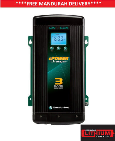 ENERDRIVE ePOWER 12V 60A Battery Charger ENERDRIVE ePOWER 12V 60A Battery Charger