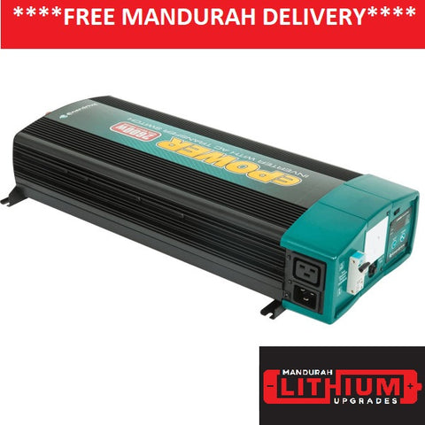 ENERDRIVE ePOWER 2600W 12V Pure Sine Wave Inverter with RCD & AC Transfer Switch ENERDRIVE ePOWER 2600W 12V Pure Sine Wave Inverter with RCD & AC Transfer Switch