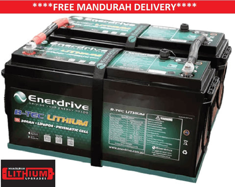 2x Enerdrive 200AH B-Tec Lithium Batteries COMBO DEAL 2x Enerdrive 200AH B-Tec Lithium Batteries COMBO DEAL