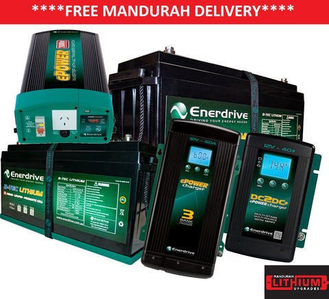 400AH Enerdrive Off-Grid Lithium Package 400AH Enerdrive Off-Grid Lithium Package