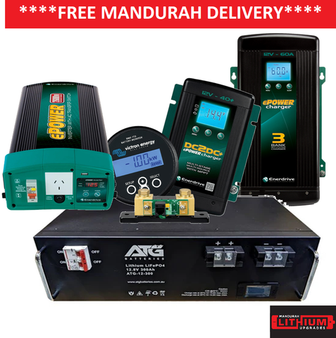 300AH ATG Off-Grid Lithium Package 300AH ATG Off-Grid Lithium Package