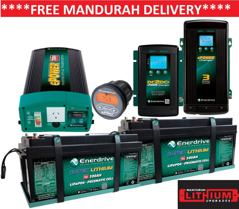 600AH Enerdrive Off-Grid Lithium Package 600AH Enerdrive Off-Grid Lithium Package