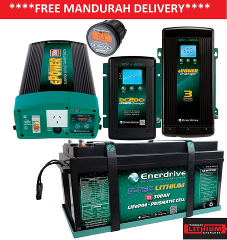 300AH Enerdrive Off-Grid Package 300AH Enerdrive Off-Grid Package