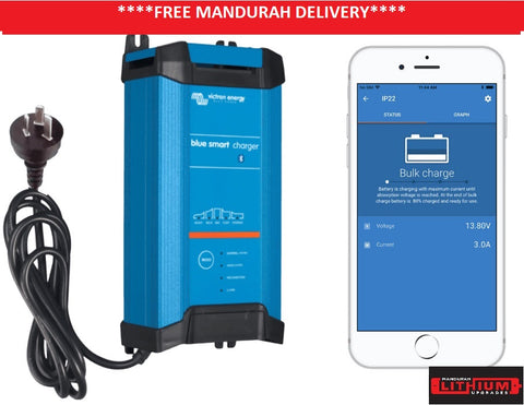 VICTRON 12V 30A Multi-Bank Blue Smart IP22 12/30(3) Battery Charger VICTRON 12V 30A Multi-Bank Blue Smart IP22 12/30(3) Battery Charger