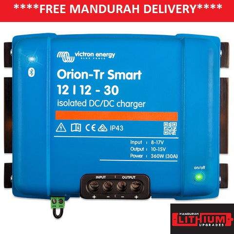 VICTRON Orion-Tr Smart 12/12-30A (360W) Isolated DC-DC charger VICTRON Orion-Tr Smart 12/12-30A (360W) Isolated DC-DC charger