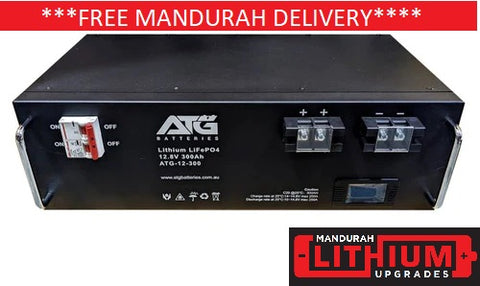 300AH ATG Lithium Vehicle Package with 2000w Inverter