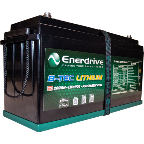 200AH Enerdrive Vehicle Lithium Package with 240v