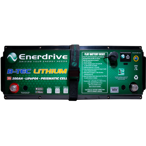 200AH Enerdrive Vehicle Lithium Package with 240v