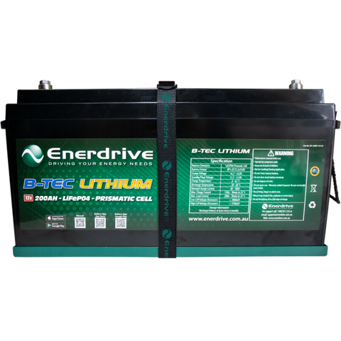 200AH Enerdrive Vehicle Lithium Package with 240v