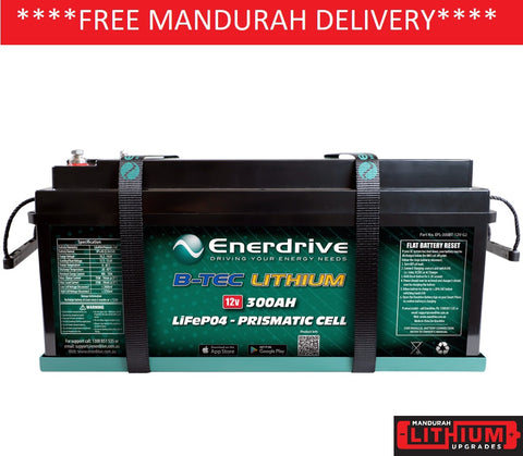 ENERDRIVE ePOWER B-TEC 300AH Lithium Battery