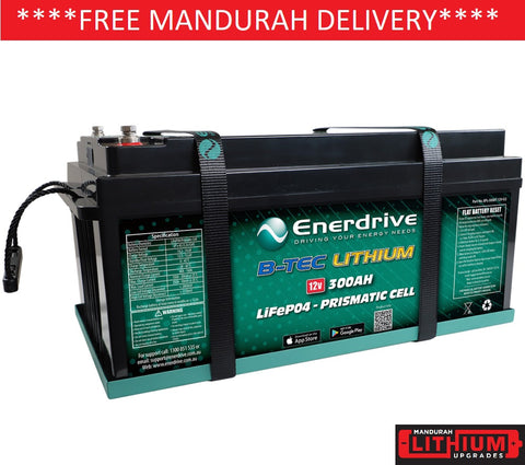 ENERDRIVE ePOWER B-TEC 300AH Lithium Battery