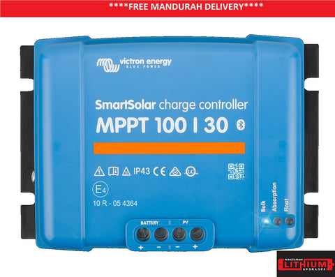 VICTRON SmartSolar MPPT 100/30A Bluetooth Solar Charge Controller